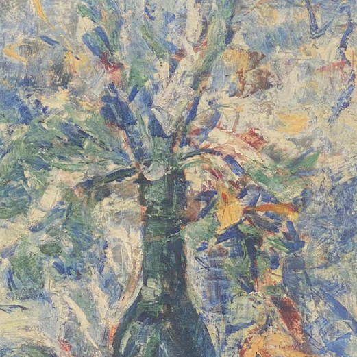 Still Life with Blue Vase