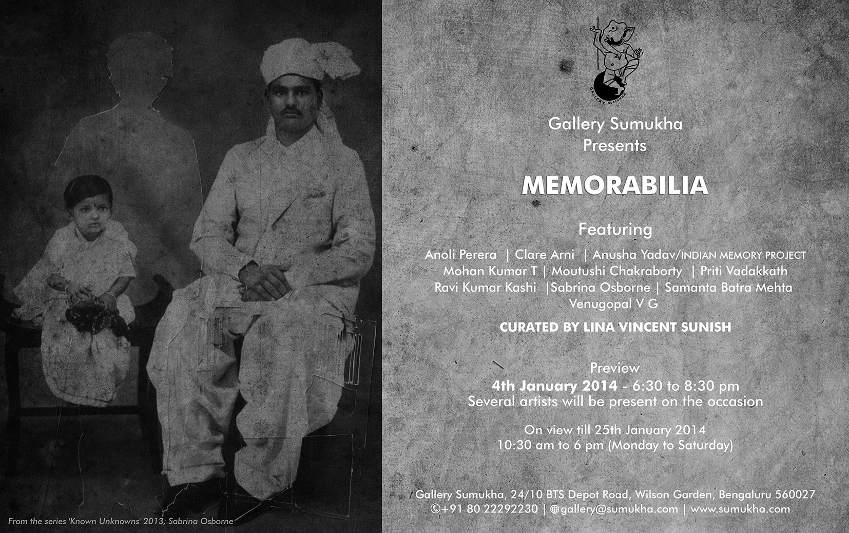 Memorabilia - Curated by Lina Vincent Sunish