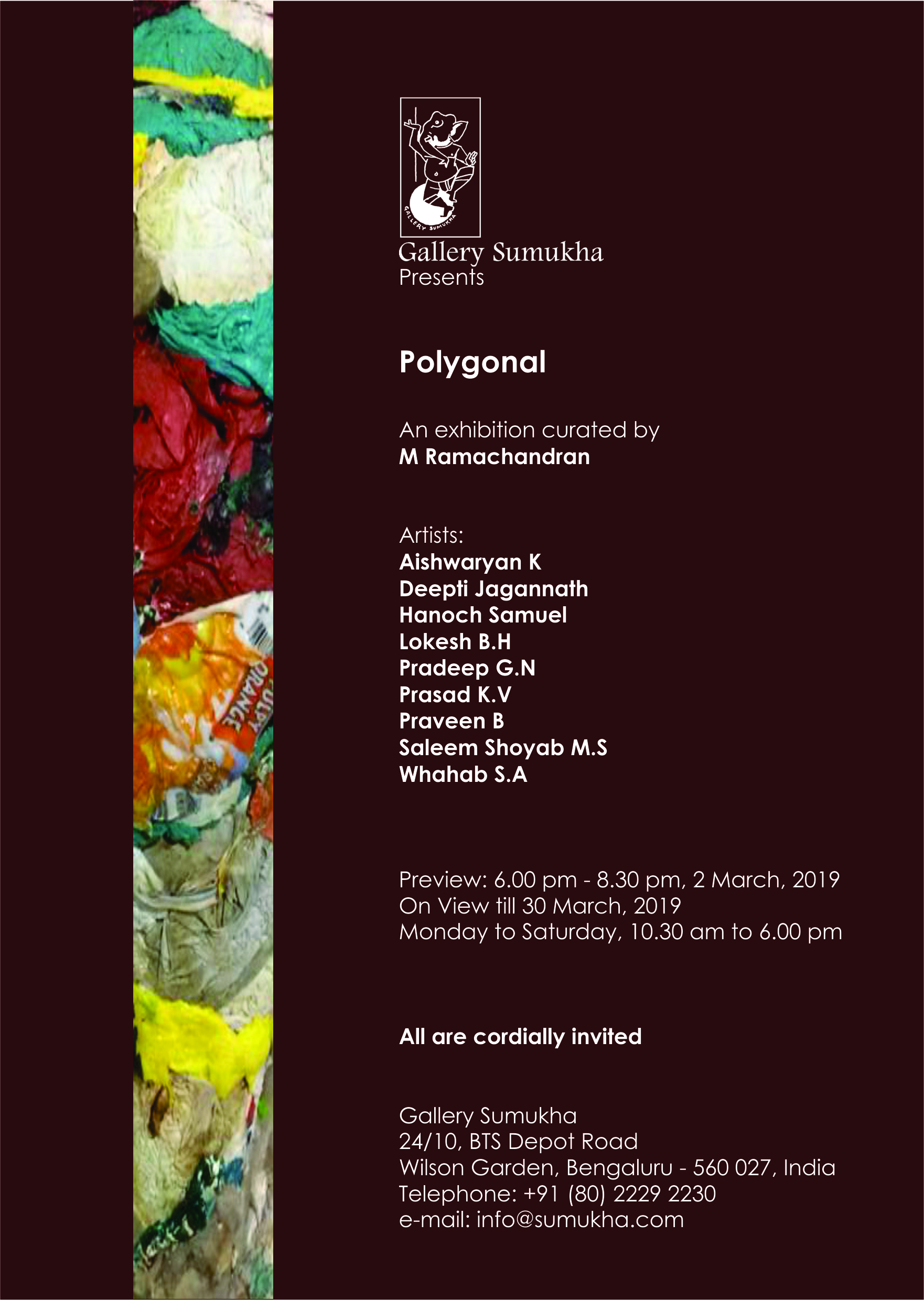 Polygonal, an exhibition curated by M Ramachandran