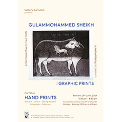 Gulammohammed Sheikh: Graphic Prints, Part-I