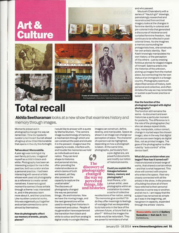 Memorabilia - Time out